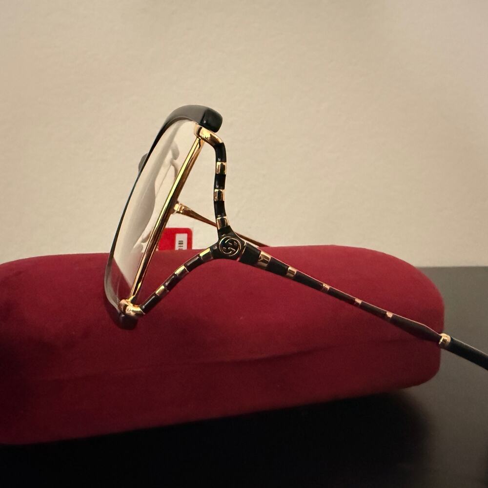 Gucci Clear Lense Square Frames (w/ case, papers,… - image 6